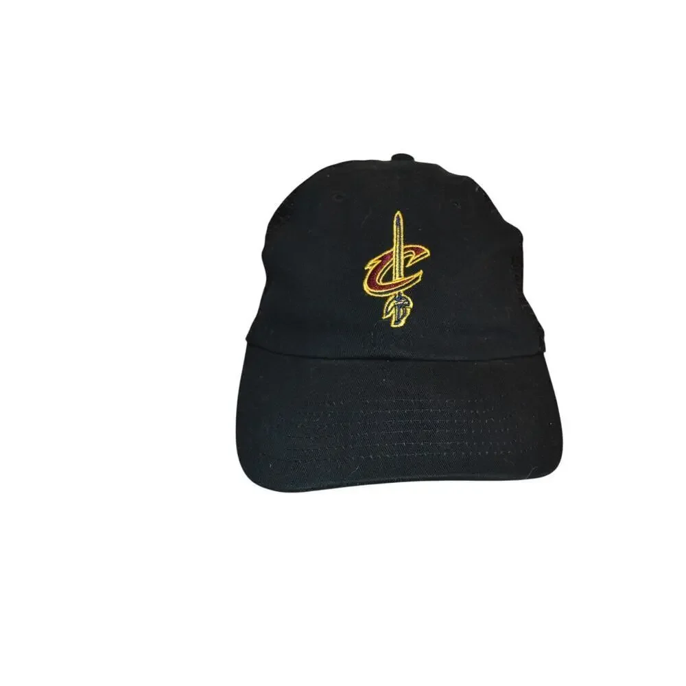 Cleveland Cavaliers Budeweiser Adjustable Strap Back Mesh Trucker Hat Black